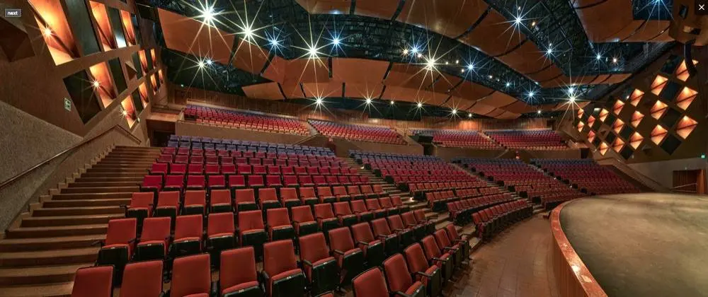 Butacas y escenario del Teatro Abad